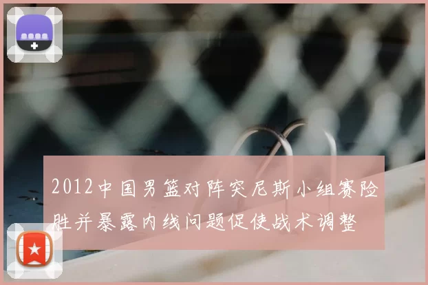 2012中国男篮对阵突尼斯小组赛险胜并暴露内线问题促使战术调整